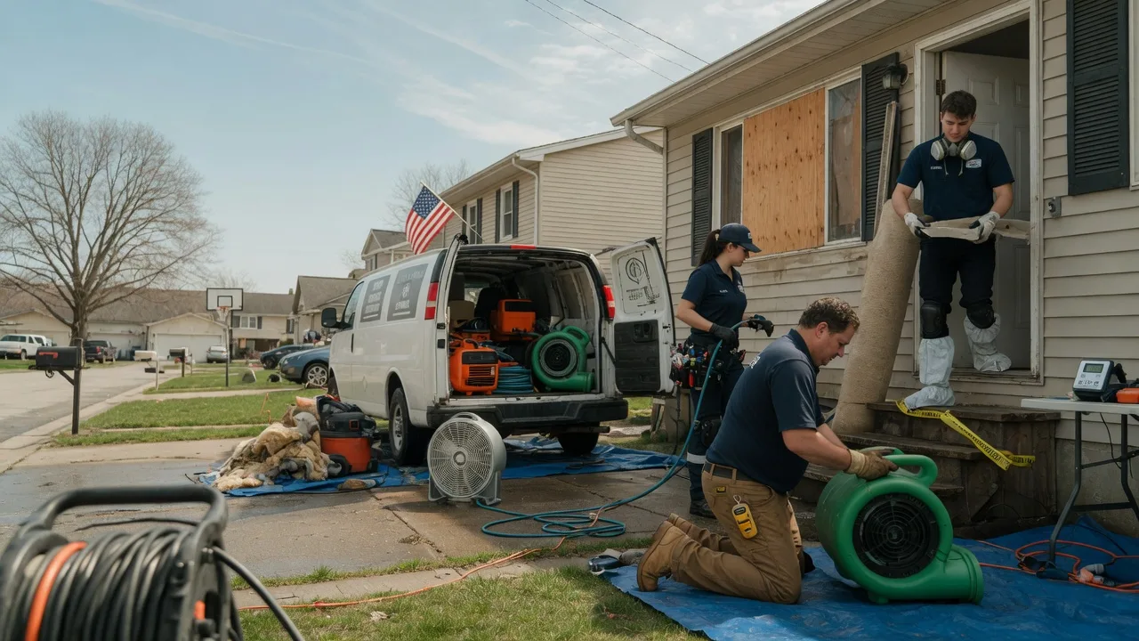 Water Damage Restoration in Ridgeway, OH near me